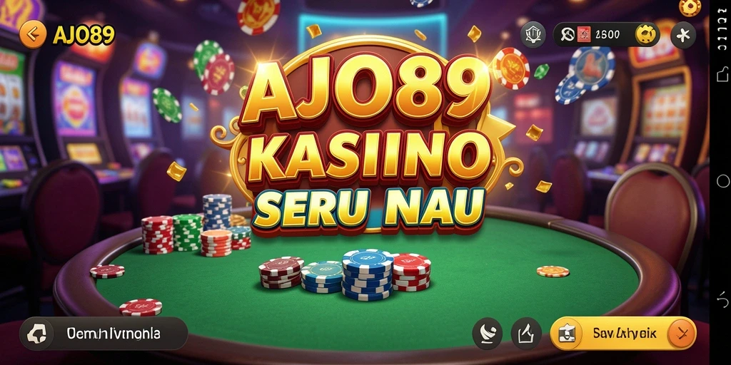 Menampilkan gameplay menarik AJO89 dalam kasino virtual.
