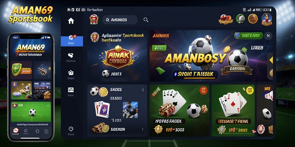 Tampilan gameplay Sportsbook yang menarik dan interaktif.