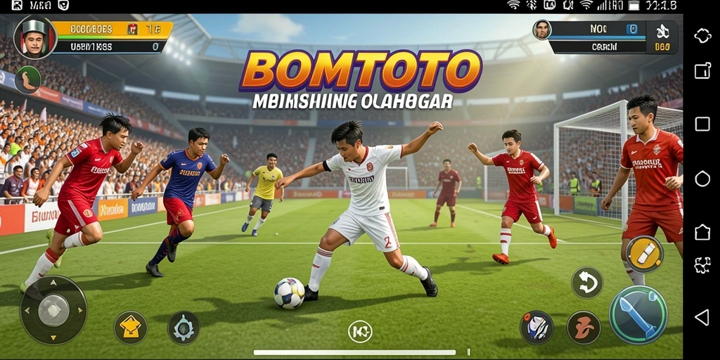 Tampilan gameplay seru dan menantang dalam BOMTOTO.