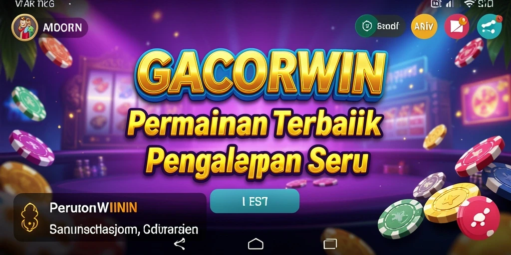 Screenshot gameplay GACORWIN menampilkan keseruan permainan Kasino.