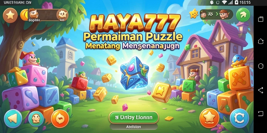 Gameplay HAYA777 yang seru dalam menyelesaikan teka-teki.