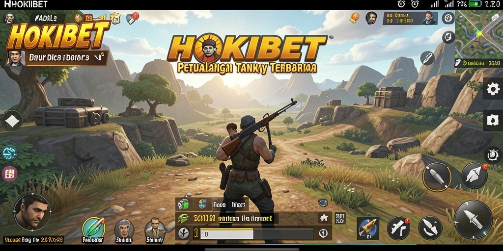 Tampilan gameplay HOKIBET yang menarik dalam dunia terbuka.