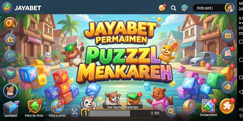 Screenshot JAYABET menampilkan gameplay Puzzle yang menantang dan menarik.
