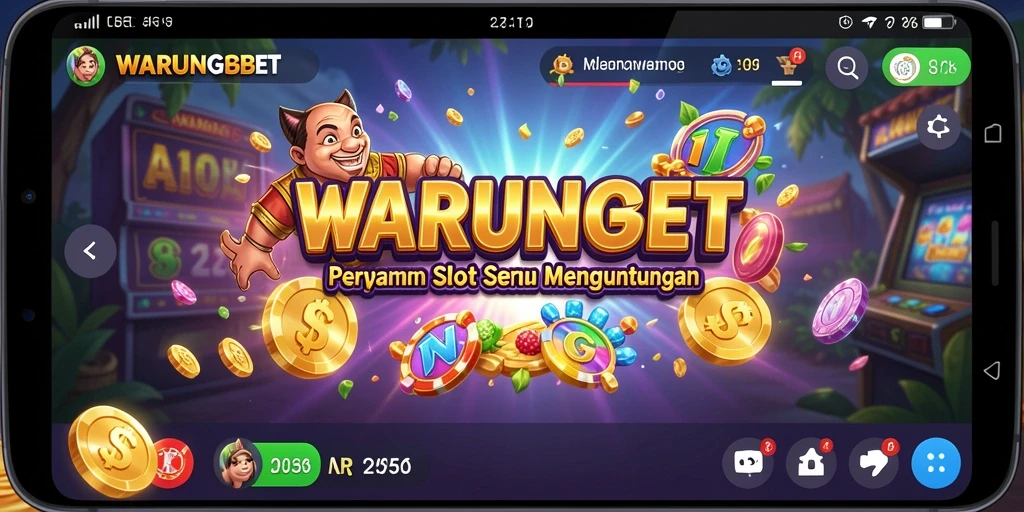 Tampilan gameplay Slot yang menarik dan penuh warna di WARUNGBET.
